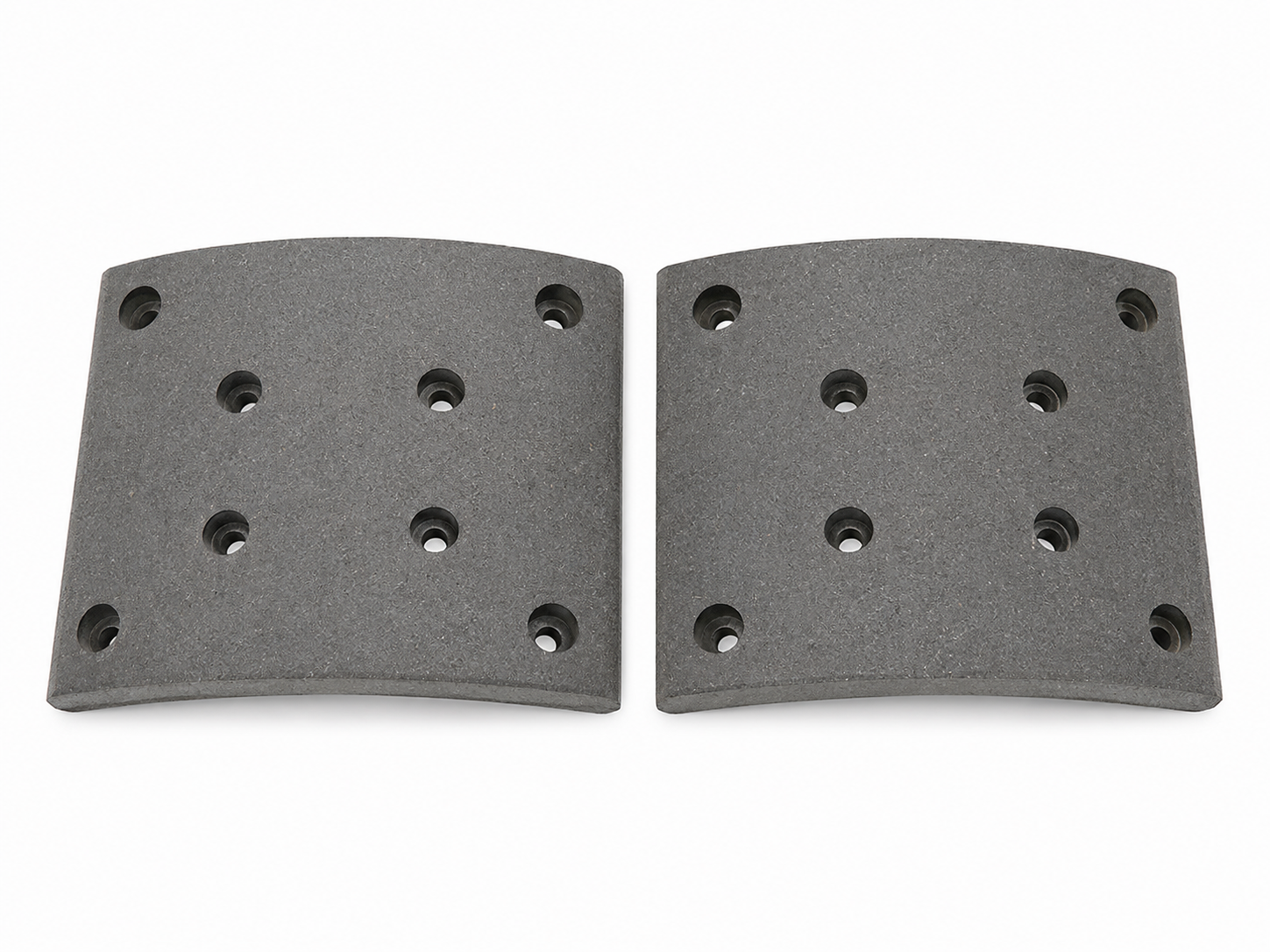 Orqa tormoz kolodkasi qoplamasi 10/8-teshik L=220mm Shacman F3000 QINYANG